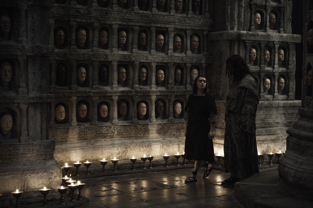 Arya Stark, Jaqen H'ghar, Hall Of Faces, Game Of Thrones