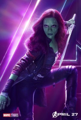 gamora, zoe saldana