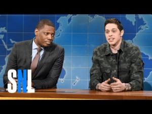 Pete Davidson, SNL "Weekend Update" sketch
