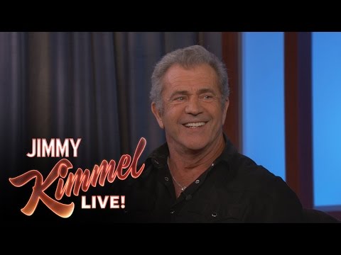 Mel Gibson on Jimmy Kimmel Live!