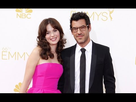 Zooey Deschanel and Jacob Pechenik