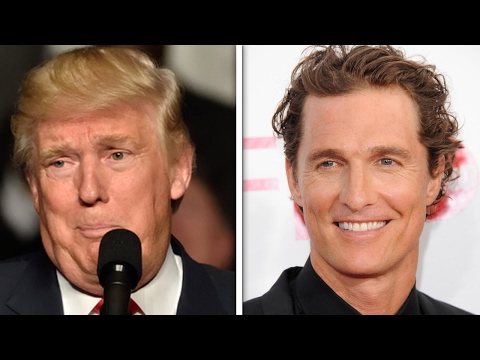 Matthew McConaughey, Donald Trump