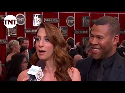 Chelsea Peretti and Jordan Peele