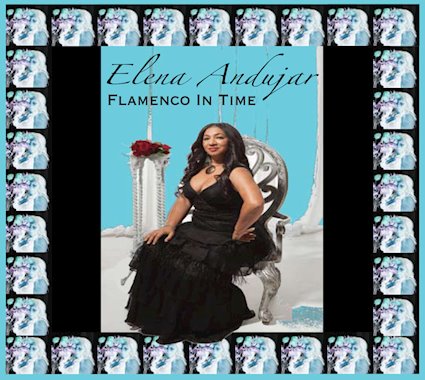 'Flamenco In Time' Album Cover, Elena Andujar