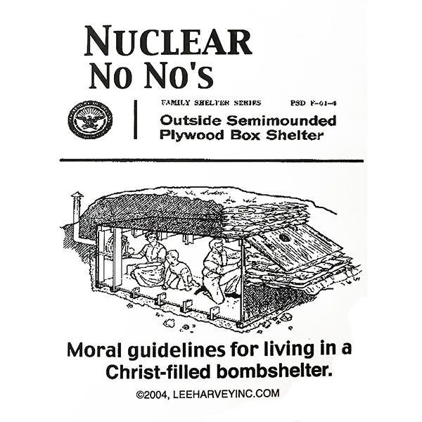 Nuclear No Nos Lee Harvey Bumper Sticker