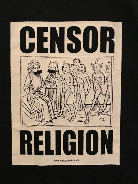 Lee Harvey T Shirts Censor Religion
