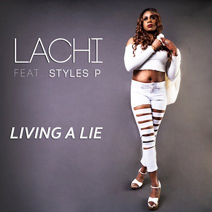 "Living A Lie" Cover Art, Lachi
