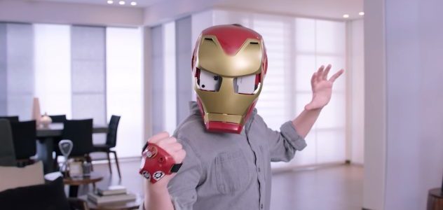 Augmented Reality Iron Man Helmet