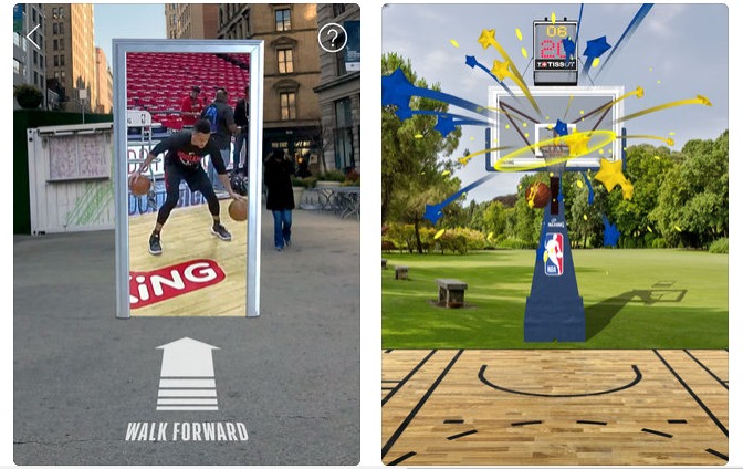 NBA, Augmented Reality