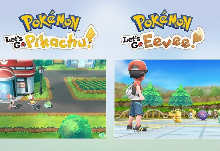 Pokemon, Let's Go, Pikachu, Eevee, Nintendo Switch