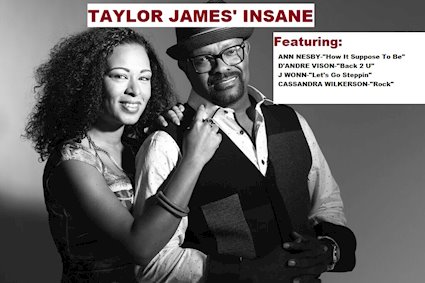 'Insane' Album Cover, Taylor James