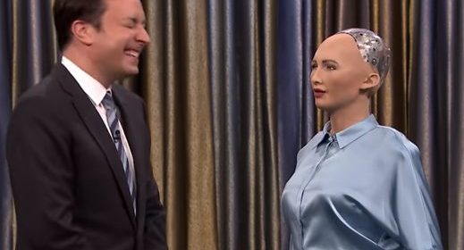 Sophia, Tonight Show, Jimmy Fallon, Robotics