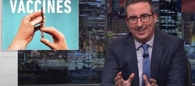 Last Week Tonight, John Oliver, vaccines, Jimmy Kimmel