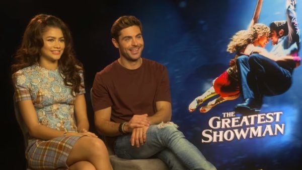 Zendaya, Zac Efron, kiss, YouTube, interview
