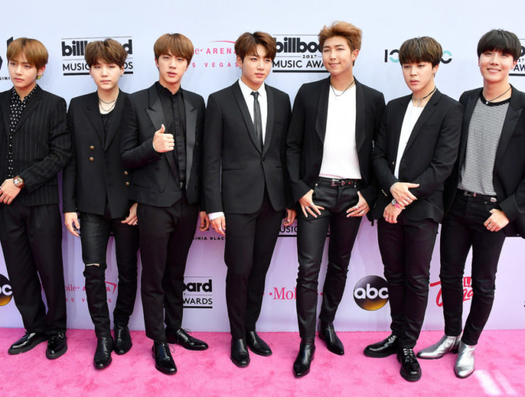 Music group BTS attends the 2017 Billboard Music Awards