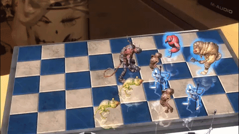 Hologrid Monster Battle, chess, star wars chess, arkit, virtual reality, augmented reality