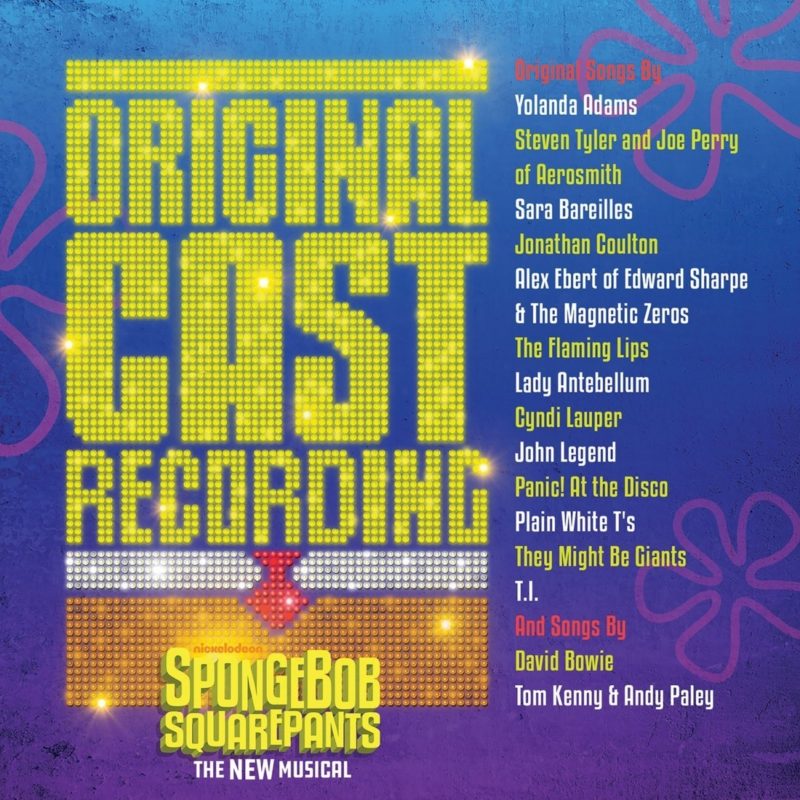 Spongebob, broadway, cast recording